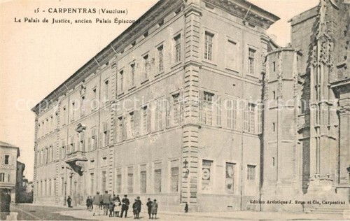 Carpentras palais justice - palais,