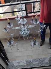 lampadario in cristallo