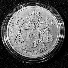 25 CENTAVOS 1950 MESSICO