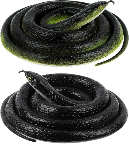 Serpente gomma realistico - gomma,