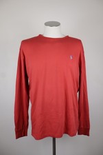 POLO RALPH LAUREN MAGLIA UOMO COTONE TG M MAN COTTON T-SHIRT CASUAL VINTAGE LOGO