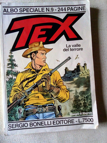 Tex albo speciale - albo, la