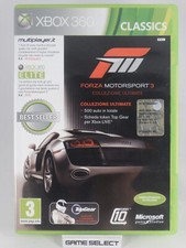 FORZA MOTORSPORT 3 COLLEZIONE ULTIMATE MICROSOFT XBOX 360 PAL ITALIANO COMPLETO