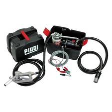 PIUSI BOX 12V PRO POMPA TRAVASO GASOLIO PORTATILE + PISTOLA + FILTRO + TUBO 6 M.
