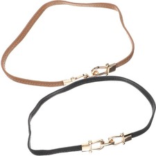  2 pezzi Cinture per abito da donna Cintura per ragazza Cintura alla moda per