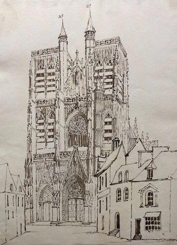 Disegno antico facciata - antico,,