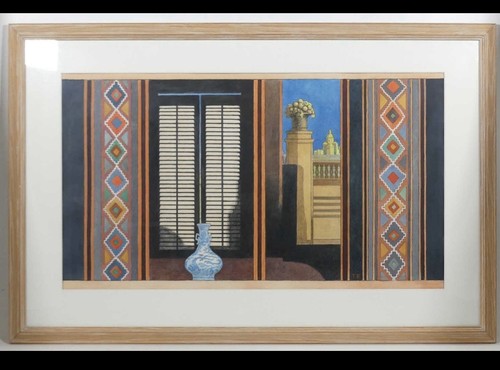 Quadro villa siciliana - quadro,