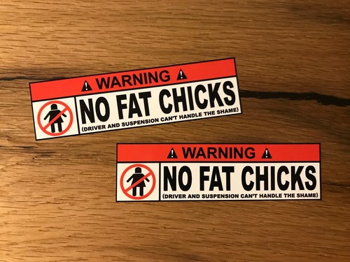 Adesivi fat chicks deep - chicks,