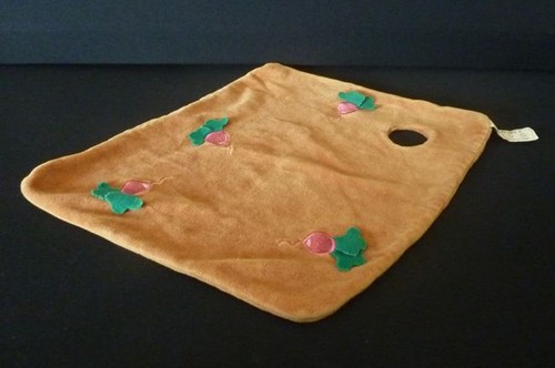 Doudou carre plat egmont - plat,