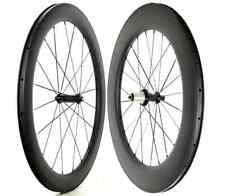 Set ruote carbonio 700C bici da strada 60 mm 88 mm profondità 23 mm larghezza clincher tubolare