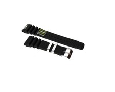 Cinturino in pvc orologio subacqueo ansa 24mm tipo citizen seiko wind gomma pw24