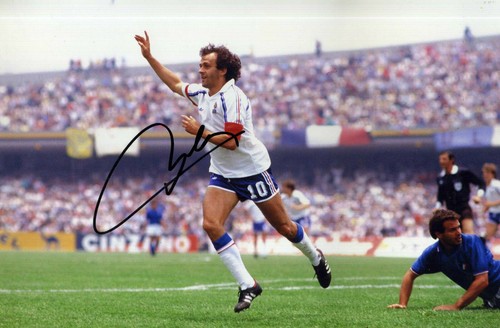 Michel platini signed - michel,