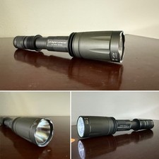 Torcia Lumamax digitale Surefire L6 vintage con KL6 bella azione vecchia scuola