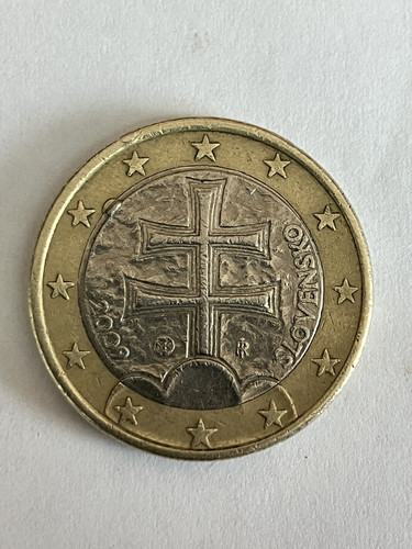 Moneta slovensko - 1,00,