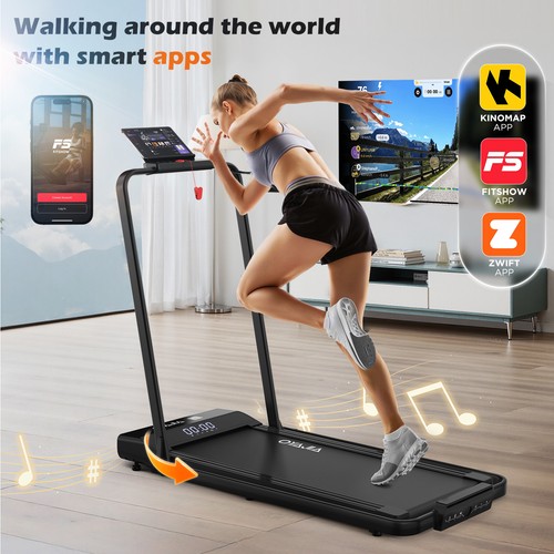 Tapis roulant pieghevole con - tapis,