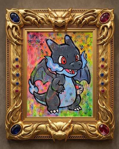 Will street quadro originale - quadro,
