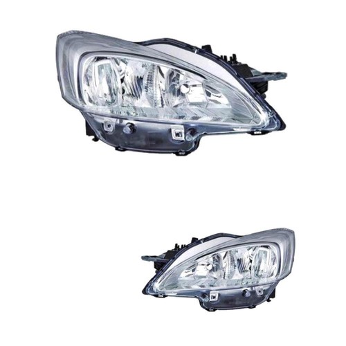 Fari alogeni set per peugeot - fari,