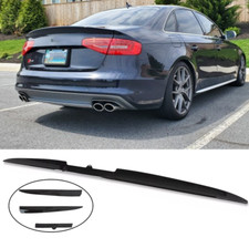 Spoiler posteriore nero lucido