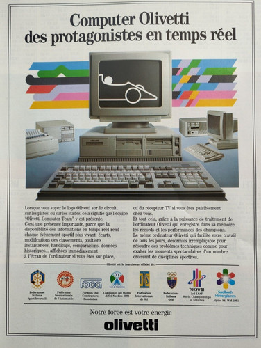 Pubblicità stampa olivetti - pubblicità,