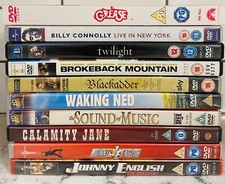 10 - DVD Lot Region 2 (PAL) Various titles, Johnny English, Grease, Connoliy