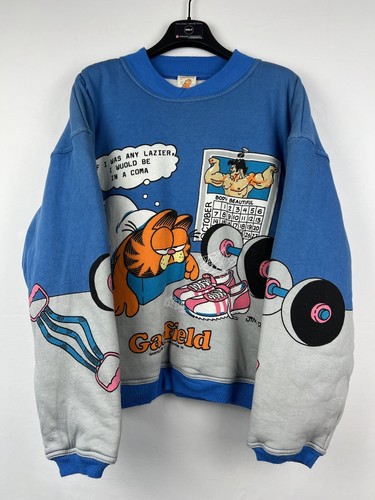 Felpa garfield rara vintage - felpa,