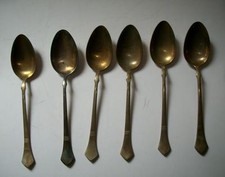 antico pesante set 6 posate