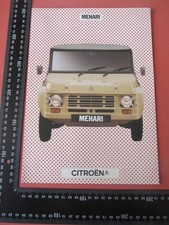 CITROËN - MEHARI - DEPLIANT -