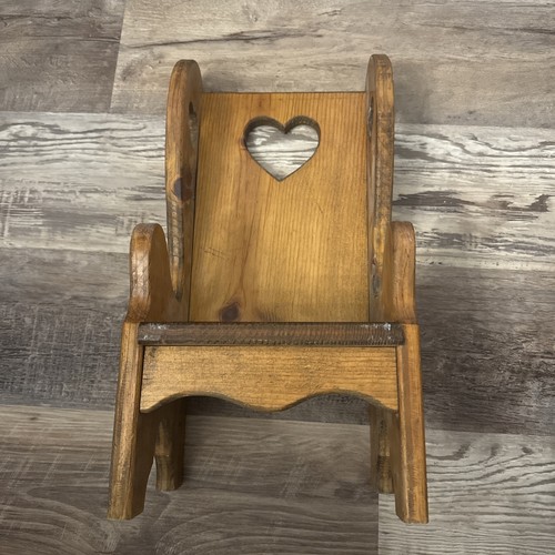 Mini sedia vintage legno - in,