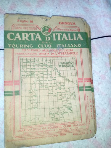 136al carta italia del - 136al, d'italia