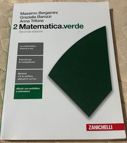 Matematica verde seconda - verde, (seconda