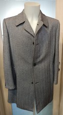 CAPPOTTO UOMO D'AVENZA TG 37R ITA 46 GRIGIO SARTORIALE stile caraceni attolini