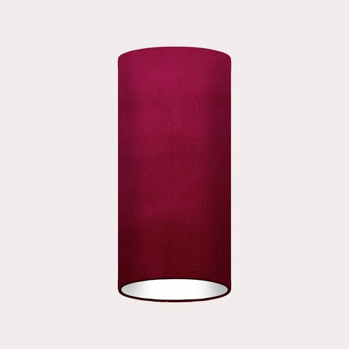 Paralume extra alto bordeaux