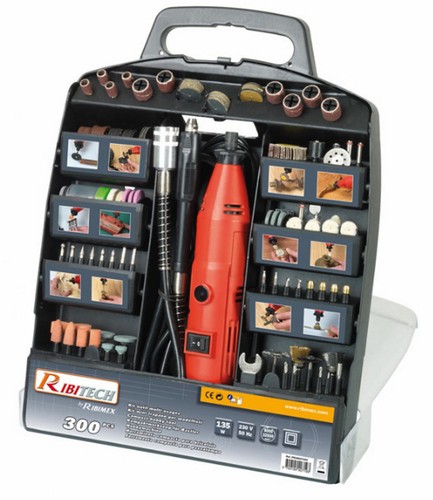 Kit mini trapano 135w - 135w, in