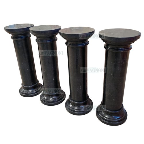 Colonna marmo nero cm80 - nero,