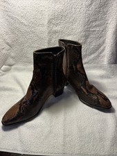 Stivaletti Nalini in pelle di