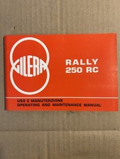 Gilera RC RALLY 250 - Libretto