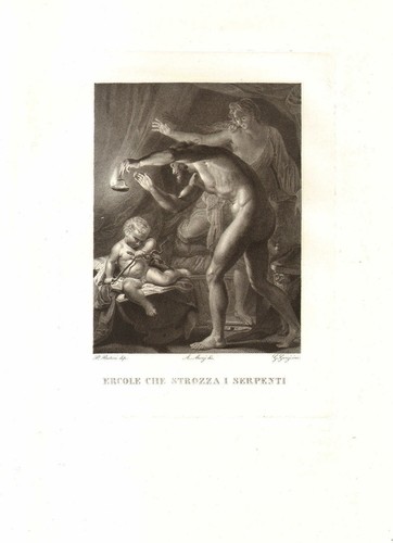 Ercole strozza serpenti - ercole, i