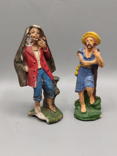 Antico lotto personaggi - antico,