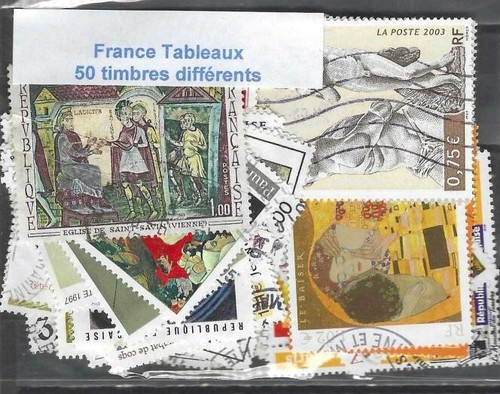 Francia francobolli quadri - francobolli,