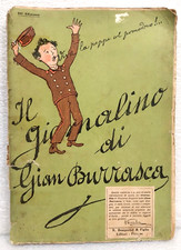 IL GIORNALINO DI GIAN BURRASCA  R. Bemporad & Figlio  Firenze 1932 AUTOGRAFATO