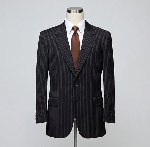 Blazer brioni nero marrone - blazer,