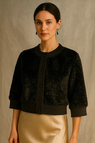 Giacca vintage pelliccia - giacca,