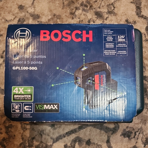 Bosch gpl100 50g livella laser - gpl100-50g,
