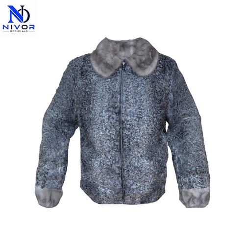Giubbotto bomber uomo grigio