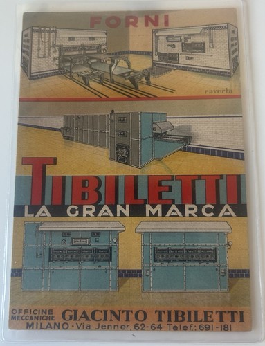 Cartolina pubblicitaria rara - pubblicitaria,