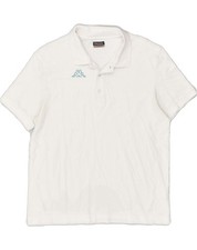 Polo uomo KAPPA grande bianca