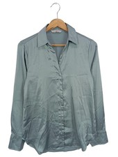 H&M Camicia a maniche lunghe Donna Camicia elegante Taglia IT 46 blu