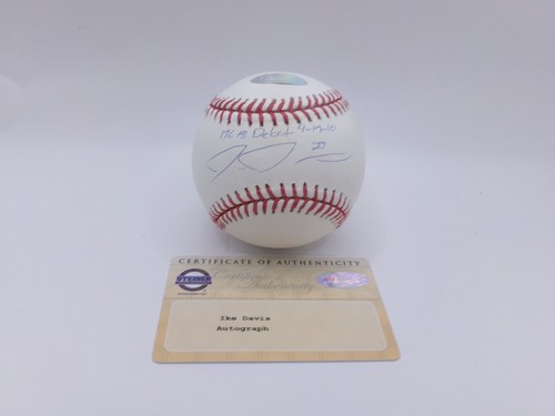 Ike davis autografo - ike,