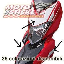 DUCATI HYPERMOTARD 939 SP 2018-20 - Kit adesivi tabella anteriore 25 colorazioni