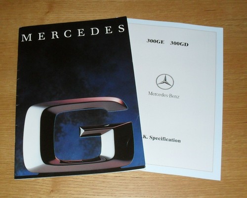 Brochure mercedes wagon - mercedes, g